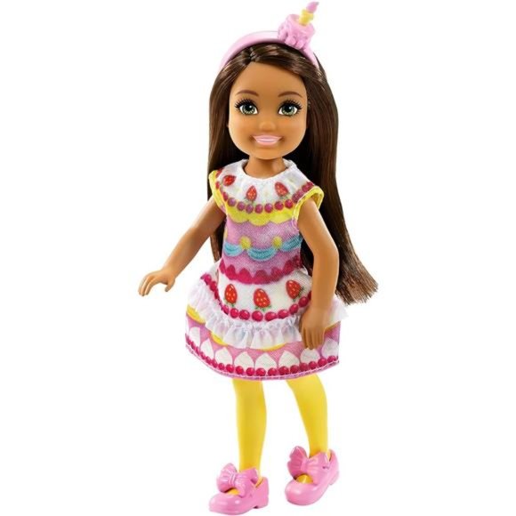 Barbie Brunette Chelsea Doll with Super Cute Pet and Accessories, 6" - Picture 4 of 6